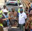 Roads Minister inspects Accra projects, directs integration of electronic toll systems